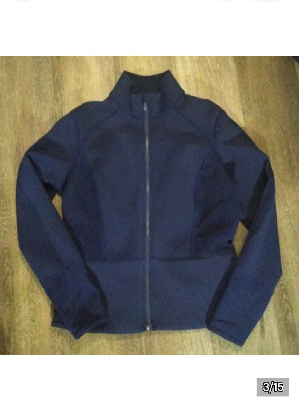 GUC: LULULEMON, FRONT AND CENTRE JACKET (VIRGIN TAG REMOVED).